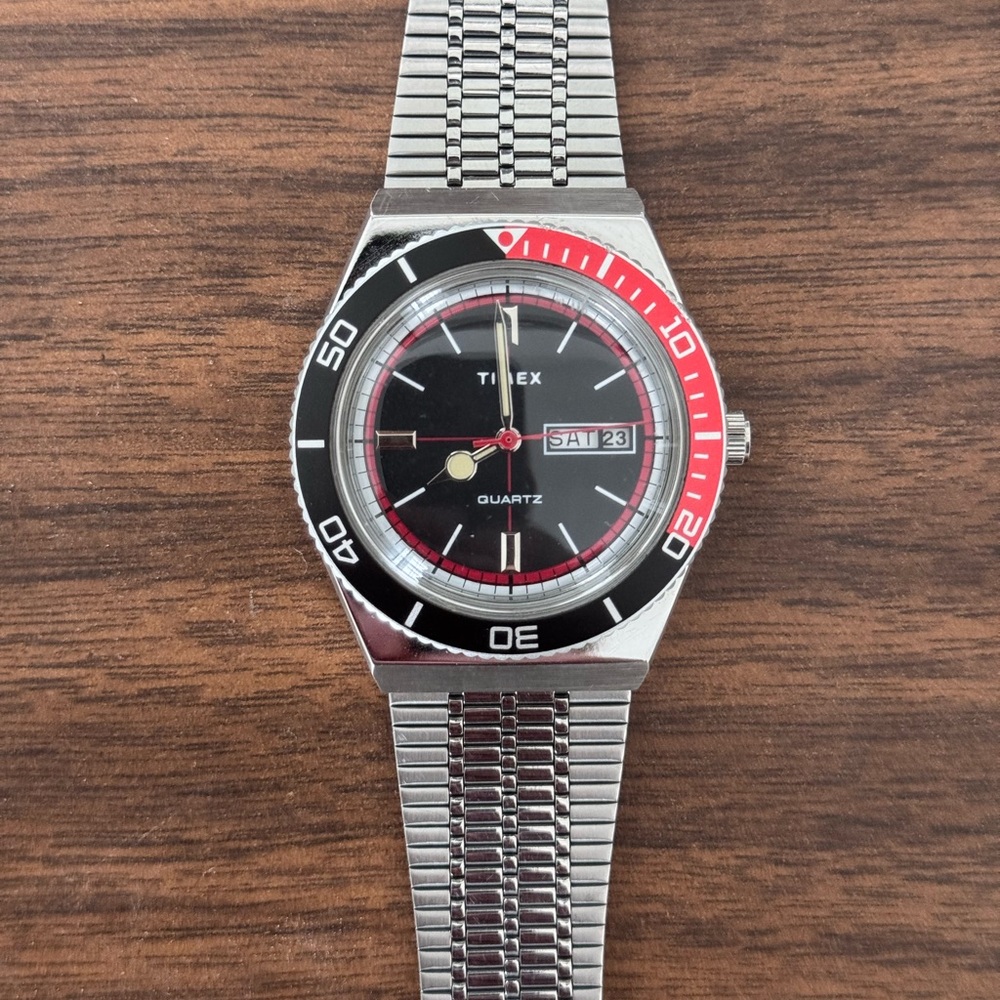 timex x huckberry “cola”